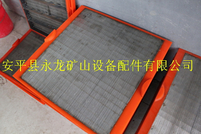聚氨酯包边筛板产品